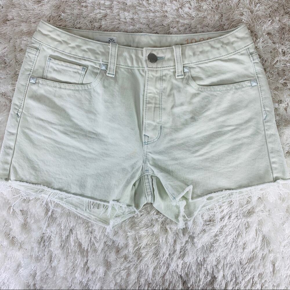 Gap Slim Cut-offs Jean Shorts 26r Pale Blue 1969